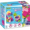 WADER Big Blocks klocki 26el rožinė 41590 15904