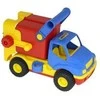 Wader Lean Toys „Auto ConsTruck“ šiukšliavežio guminiai ratai