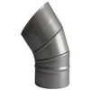 Kaminų alkūnė WADEX 115, D100 mm 45°