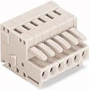 Wago 734-105 Lizdas MCS-MINI Classic 5 kontaktų šviesiai pilkas rastrinis 3,5 mm 734-105
