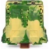 Wago 2-viela PE jungtis 101x107mm gelsvai žalia - 285-197