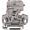 Wago 4mm2 pilkoji saugiklių jungtis 10A 5x 20mm (281-611 / 281-541)