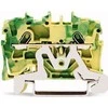 Wago 2X1.5MM2 (25) TOPJOBS PE TS 35 Geltonas-Z