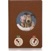 Other Brand Wallace &amp; Gromit – A5 formato užrašų knygelė