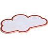 Walther MAUL Moderationskarten Wolke, 14 x 23 cm, 20 St./Pack baltas