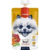 Skanėstas šunims WANPY mėsos pasta, su jautiena, morkomis ir žirneliais, 90 g