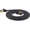 Wantec Wantec Extra dünnesCat.7 RohCable SSTP Komutacinis kabelis - 20 m - Cat.7 RohCable - S/FTP (S- STP) - RJ- 45 - RJ- 45 - juodas (7209)