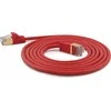 Wantec Papildomas dünnesCat.7 RohCable SSTP Komutacinis kabelis - 1 m - Cat.7 RohCable - S/FTP (S- STP) - RJ- 45 - RJ- 45 - raudonas (7159)