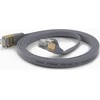 Wantec Wantec žymi CAT6A FTP Lankstinukas - 0,25 m - 6A kat. - F / UTP (FTP) - RJ-45 - RJ-45 - Gray (7073)