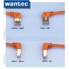Wantec wW Patch CableCat.7 RohCable 90° kampu jungiasi SSTP oranžinė 3,0 m (7568)