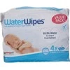 WATER WIPES WATERWIPES DRĖGNOS SERVETĖLĖS, 4 PAKUOTĖS PO 60 VNT., BIODEGRADABLE