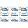 WATER WIPES WATERWIPES DRĖGNOS SERVETĖLĖS 9 PAKUOTĖS PO 60 VNT. BIODEGRADABLE