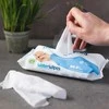 WATER WIPES WATERWIPES DRĖGNOS SERVETĖLĖS 9 PAKUOTĖS PO 60 VNT. BIODEGRADABLE
