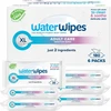 WATER WIPES Sensitive+ kūno ir intymios higienos drėgnosios servetėlės senjorams, 12 x 30 vnt.