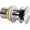 Watersolution 5/4 DIDŽIOJO APVALO CHROME (K.KKD-BP) (K.KKD-BP) // S.DRAIN.KLIK-KLAK-H-D-BP-O