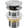 Watersolution 5/4 DIDŽIOJO APVALO CHROME (K.KKD-BP) (K.KKD-BP) // S.DRAIN.KLIK-KLAK-H-D-BP-O