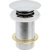 Watersolution 5/4 DIDŽIOJO APVALO CHROME (K.KKD-BP) (K.KKD-BP) // S.DRAIN.KLIK-KLAK-H-D-BP-O