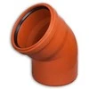 Lauko kanalizacijos alkūnė Wavin, d , 160, 15*