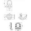 WC dangtis Cersanit City (CSSD1003467411)
