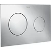 WC klavišas A890189001 / ROCA / PL10 / PRZYCISK PODWÓJNY CHROM /