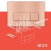 WC klavišas M57-RG-M / ALCA / THIN / PRZYCISK / Raudonas Auksinė MAT