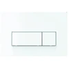 WC klavišas M570-GAM-01/ JELLOW / RECTANGLE WH / PRZYCISK WC PROSTOKĄT Baltas POŁYSK /