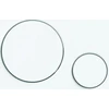 WC klavišas M670-GAM-01 / JELLOW/ CIRCLE WH / PRZYCISK WC KOŁO Baltas POŁYSK /