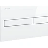 WC klavišas Laufen LIS Dual Flush, baltas 8956610000001