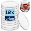 Weck Orion Stikliniai indeliai dangteliai 5,5 cm 12 vnt.