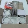 Weck Cylinder jar, 1590 ml, with lid, Zylinder, 6 pcs
