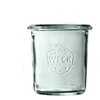 Weck Mini-Sturz stiklainis su dangteliu, 140 ml – 12 vnt. pakuotė