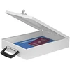 Metalinė dėžutė dokumentams WEDO, 35,5 x 26 x 6,7 cm, su užraktu