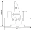 Weidmuller 8920980000 Pramoninė relė 13P 10A 24V DC RCMKIT-I 24VDC 3CO LD 8920980000