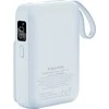 POWER BANK indukcinis Kruger &amp; Matz 10000 mAh Mag Safe su mėlynu kabeliu