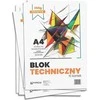 Wektor Techninis blokelis A4 baltas premium 250g (10vnt)