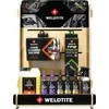 Weldtite Shop ekranas WELDTITE DRIVETRAIN PARDUOTUVĖS STOVAS, Rinkinyje 21 vnt. Weldtite Drivetrain produktai (NAUJI)
