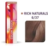 Wella Color Touch 6/37 dažai su atspalvio kortele