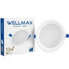 Wellmax Įleidžiamas apvalus šviestuvas, neutralus, 12 W, 960 lm, 4000 K / GOL1DLRRN12