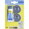 Power-Loc jungiamosios detalės, adapteris - pagrindas Premium ir Classic serijoms, WENKO