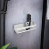 WENKO wall shelf, 10.5 x 8 x 30 cm