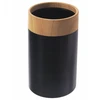 Wenko Orion Vonios puodelis juodas 7,5x11,5 cm - organizatorius dantų šepetėliams