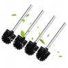 Set of 4 toilet brushes with interchangeable head WENKO, Ø 8 cm