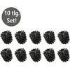 Interchangeable heads for WENKO toilet brush, set of 10 pieces, Ø 8 cm