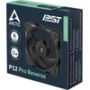 ARCTIC P12 Pro reversinis ventiliatorius, PWM – 120 mm, juodas, 3 vnt. pakuotėje
