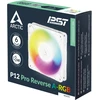 ARCTIC P12 PRO Reverse PWM PST A-RGB korpuso ventiliatorius, 4-pin, 120mm, baltas