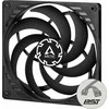 ARCTIC P14 SLIM PWM PST korpuso ventiliatorius, 4-pin, 140mm, siauras, juodas