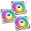 Bitspower Notos RGB PWM korpuso ventiliatorius, 120mm – baltos spalvos, 3er-Pack