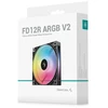 Deepcool 120 mm ventiliatorius | FD12R ARGB V2 | Juoda