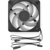 Fractal Design Dynamic 3 12 RGB aušintuvas juodas 120 mm