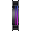 Gamemax Case Fan | DUAL RING INFINITY BK | Juodas